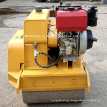 Hot Selling Cheap Mini Compactor Ltc08h 0.8 Ton Doulbe Drum Hydraulic Vibratory Walking Behind Road Roller Made in China